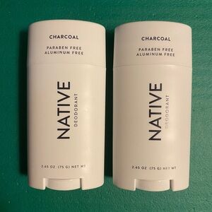 Native deodorant charcoal